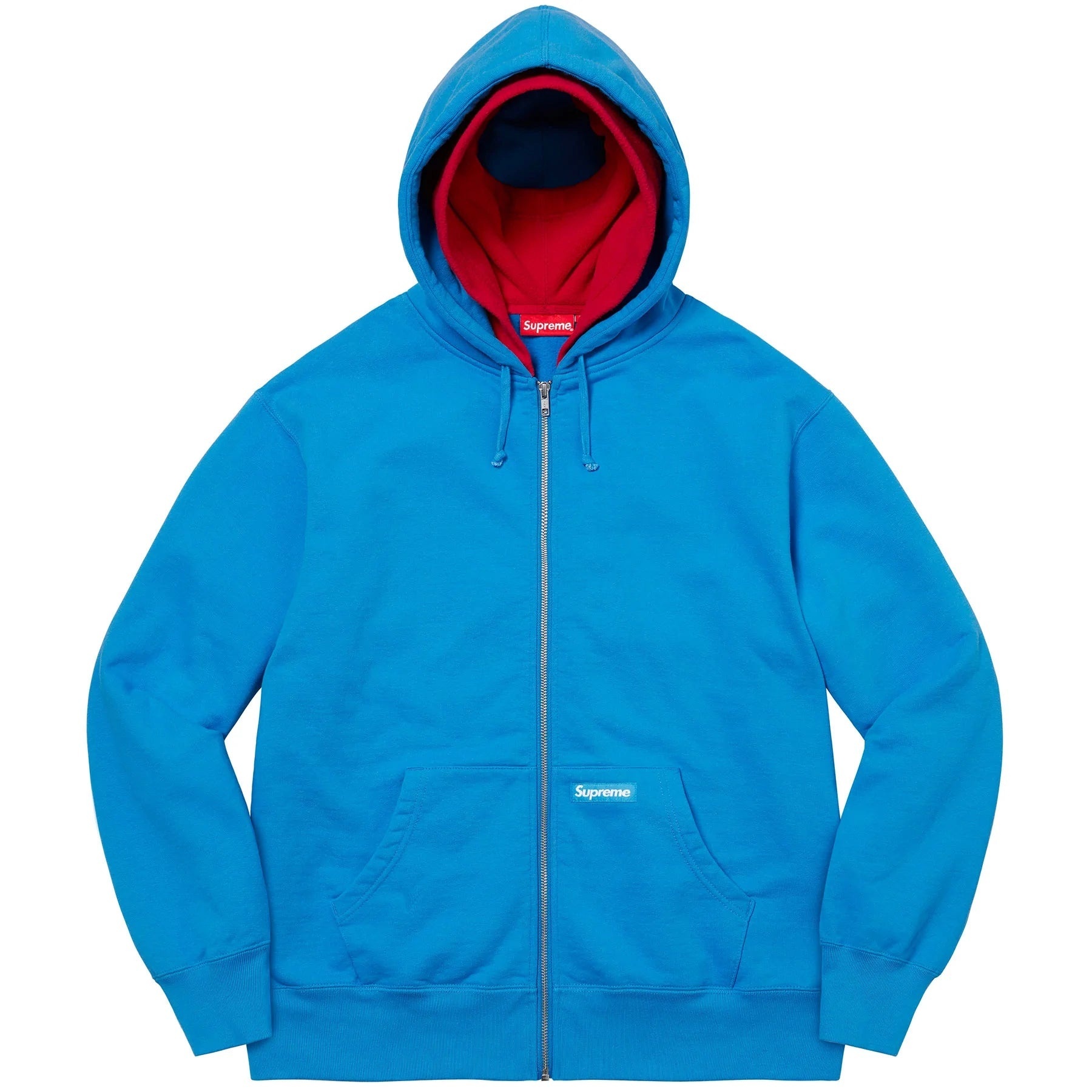Double Hood Facemask Zip Up Hooded Sweatshirt view 4